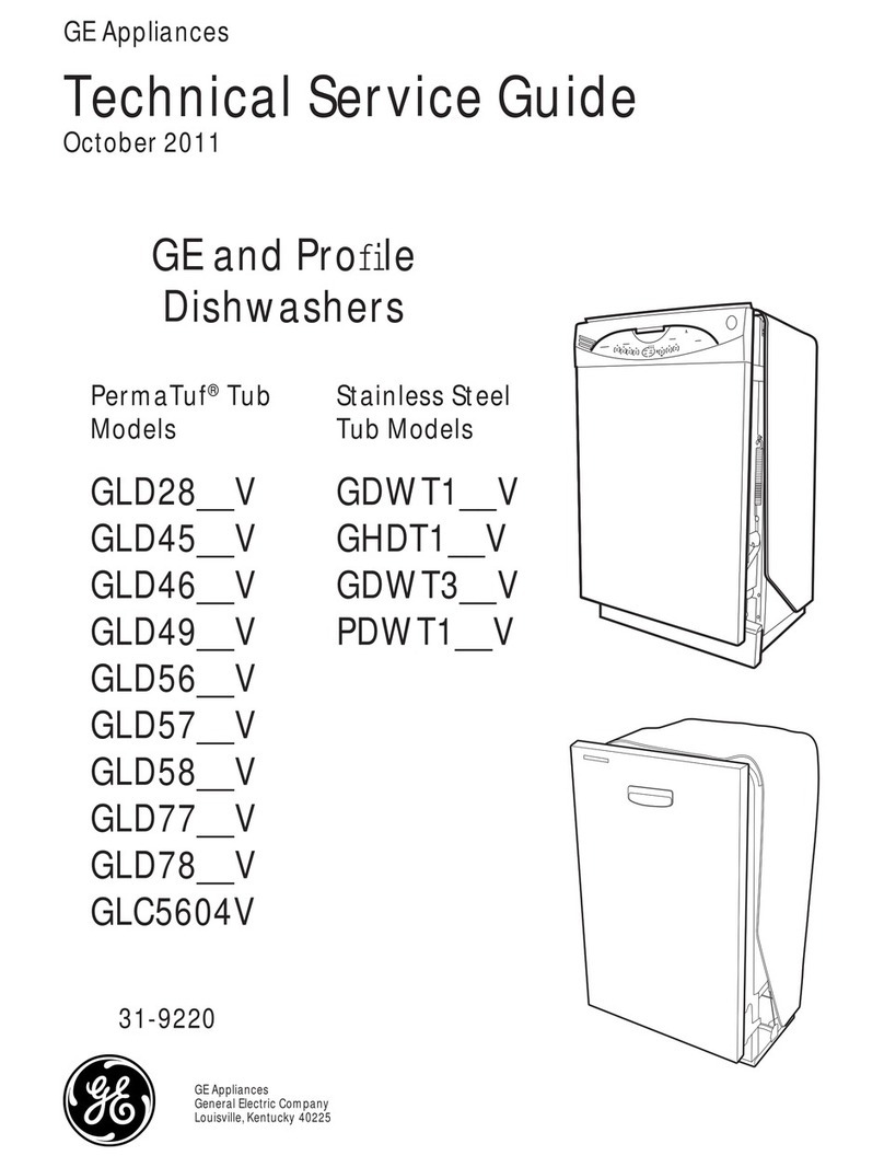 GEAppliances PermaTuf GLD28**V Technical service guide