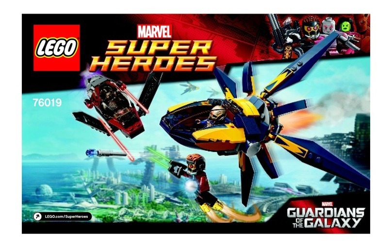 LEGO Marvel super heroes 76019 Assembly guide