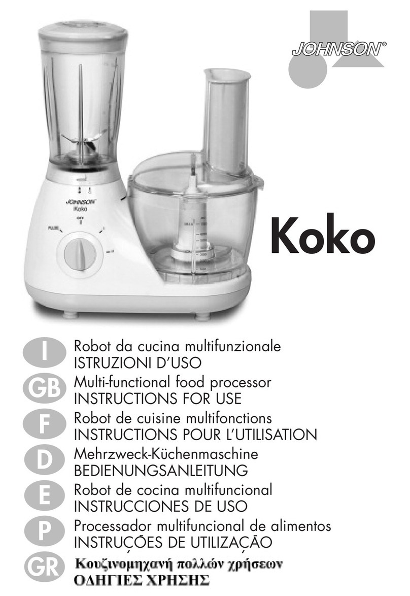 Johnson KOKO User instructions