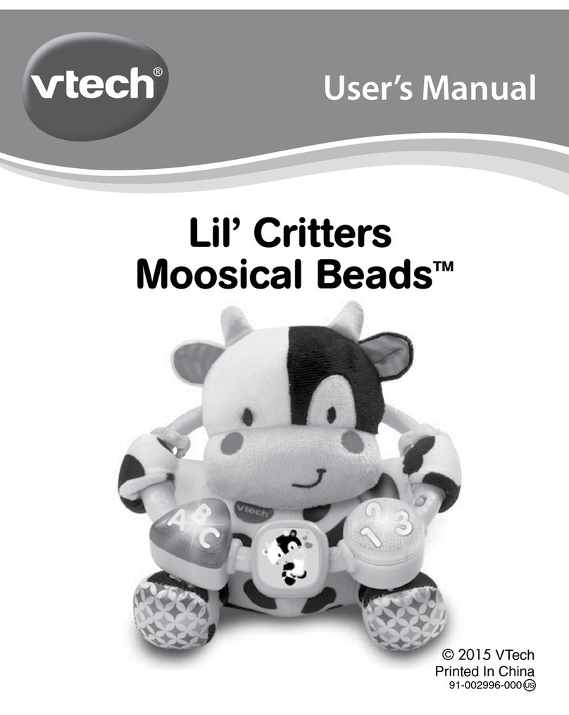 V-tech Lil' CrittersMoosical Beads User manual