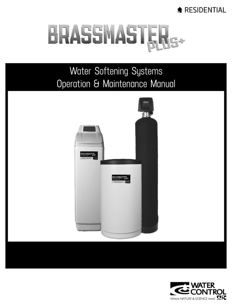 Water Control Brassmaster Plus+ Manual