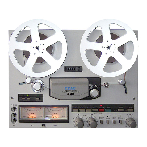 Teac X-3R Service manual