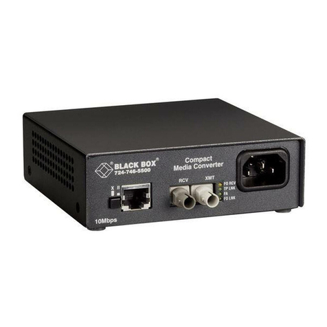 Black Box LMC001A-R2 User manual Black Box LMC001A-R2 User manual
