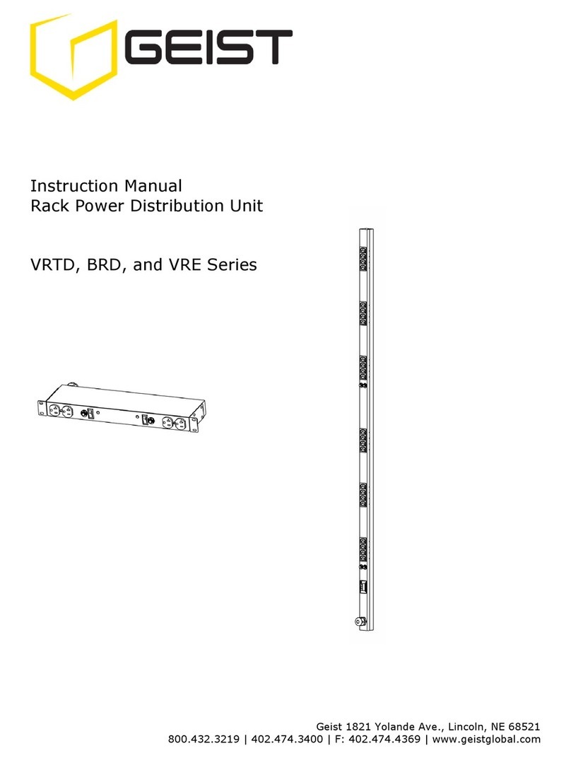 Geist VRTD Series instruction manual