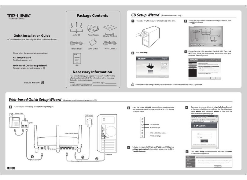 TP-Link Archer D5 User manual
