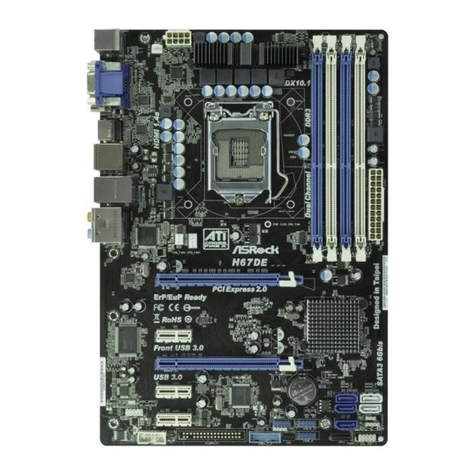 ASROCK H67DE user manual