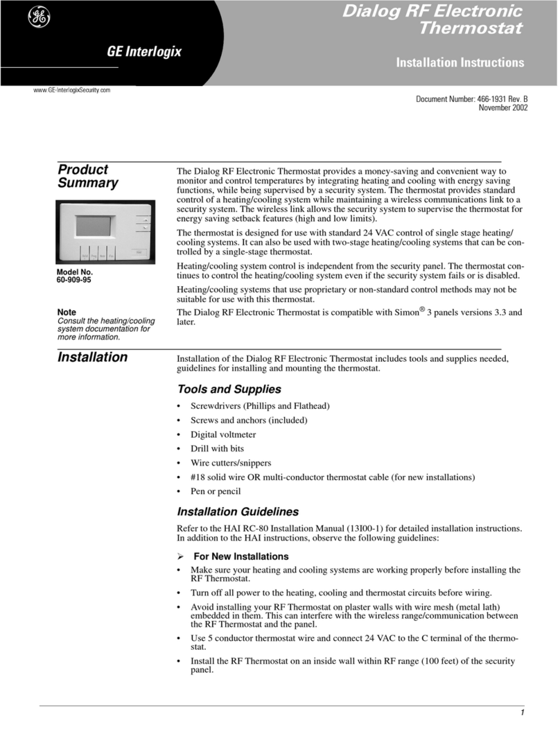 GE 60-909-95 User manual GE 60-909-95 User manual