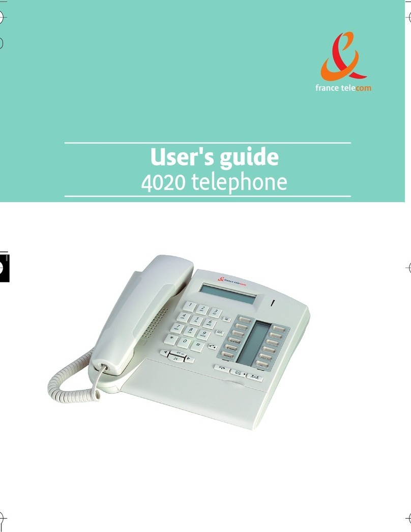 france telecom 4020 User manual