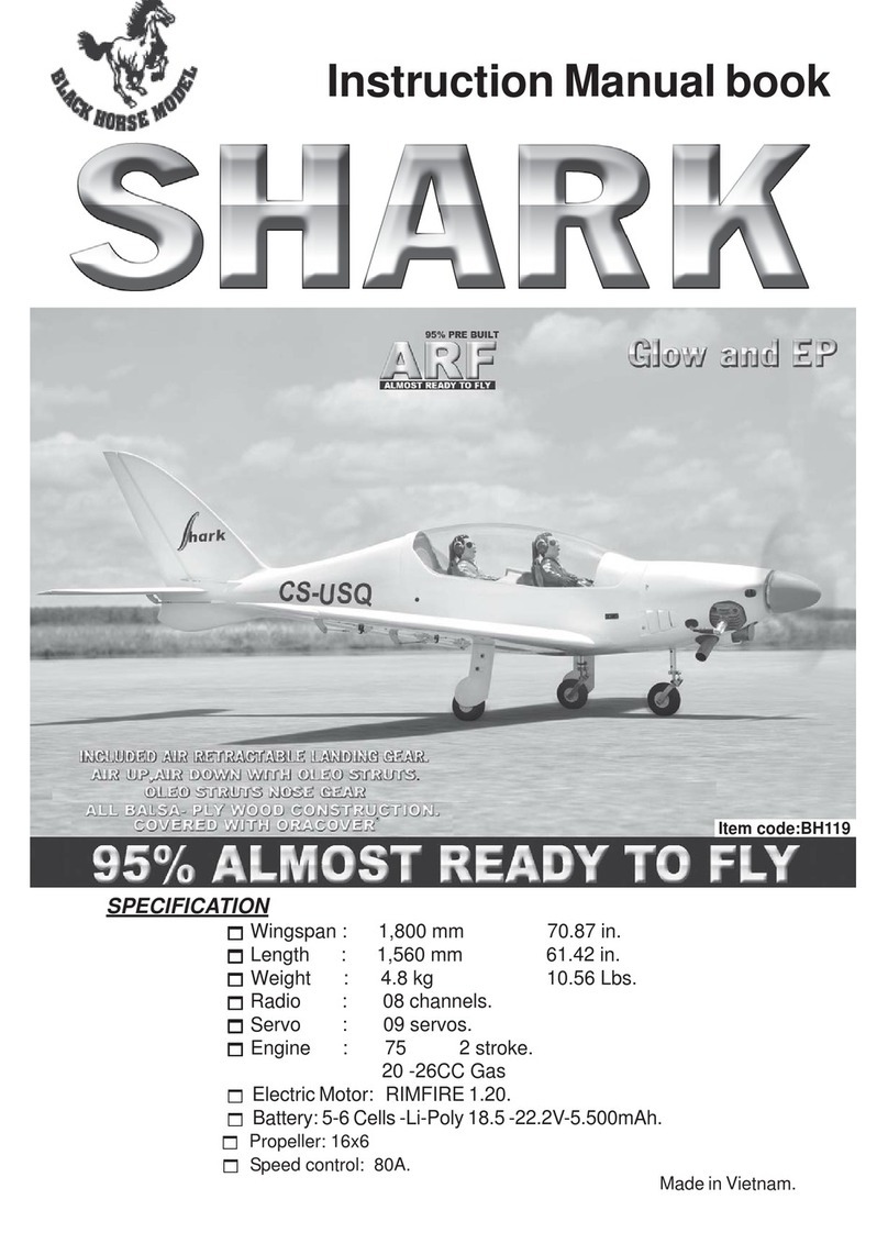 Black Horce Model SHARK BH119 Instruction manual book
