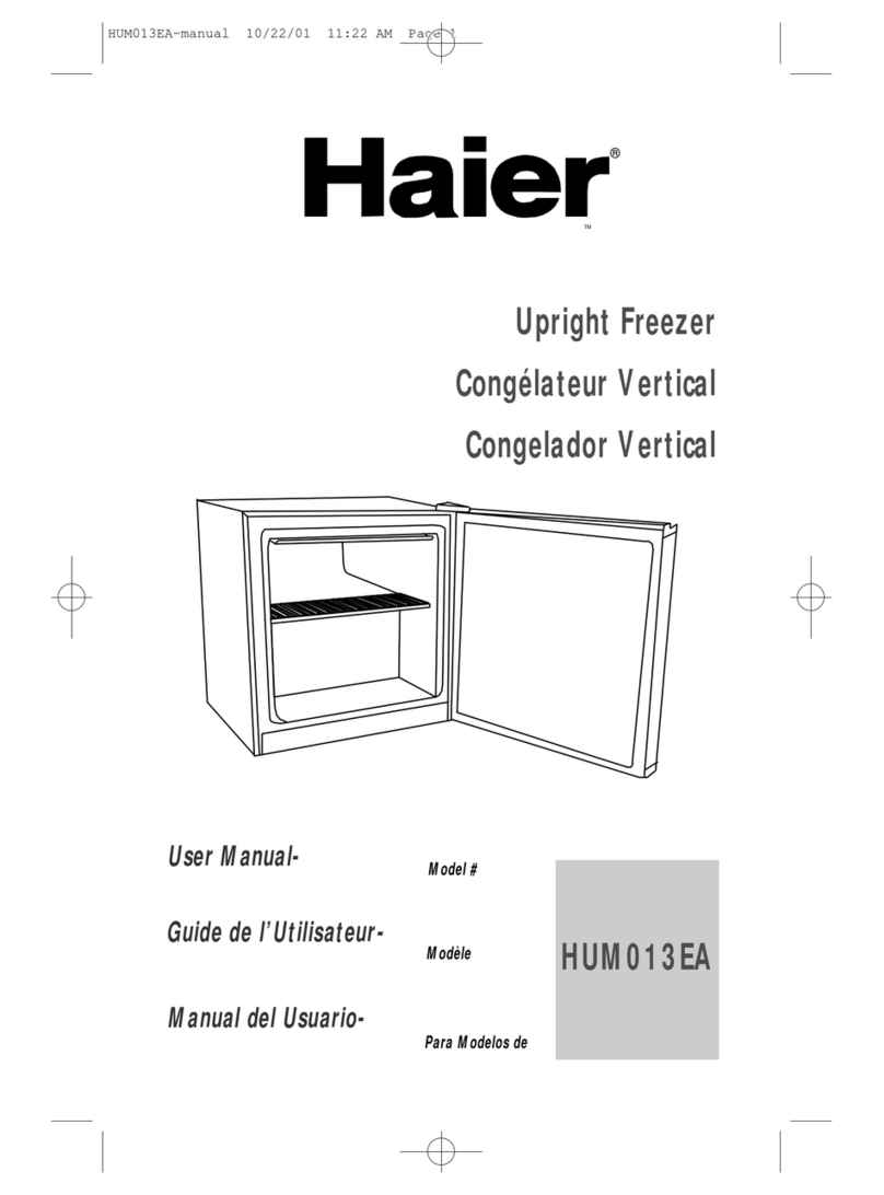 Haier HUM013EA - 1.3 cu. Ft. Capacity Upright... user manual