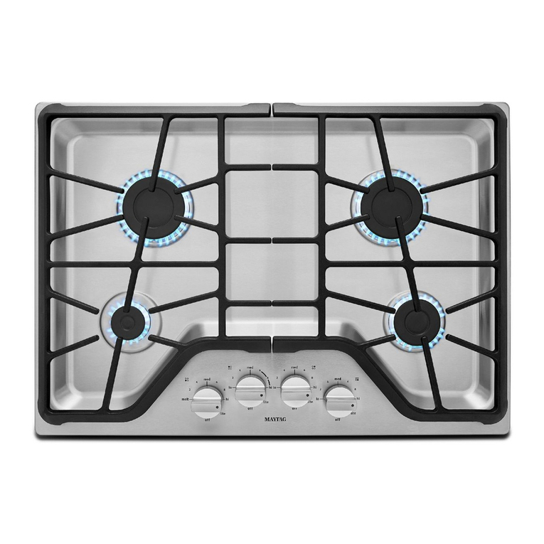 Maytag MGC7430DS installation instructions