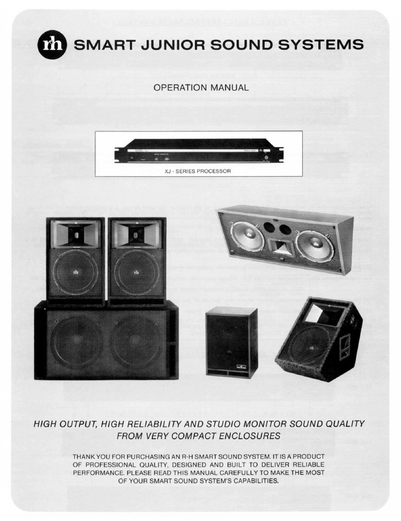 Renkus-Heinz XJ1 Operation manual