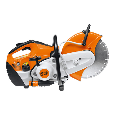 Stihl TS 480i User manual Stihl TS 480i User manual