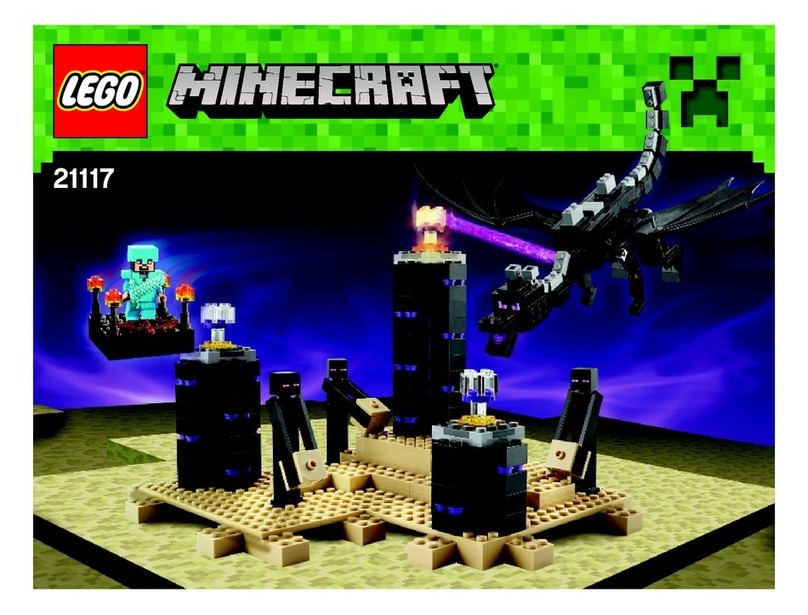 LEGO MINECRAFT 21117 User manual