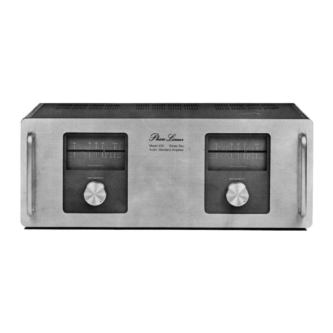 Phase Linear 400 owner's manual