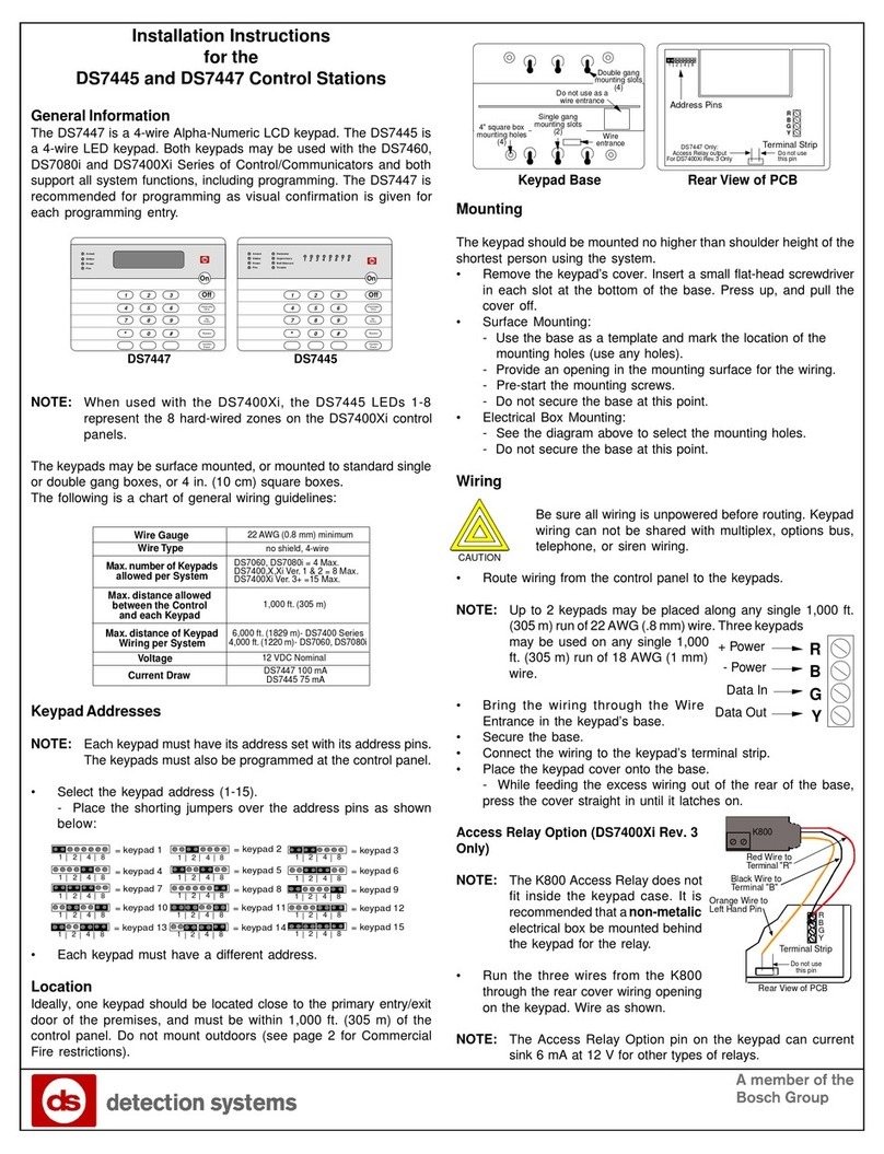 DS DS7445 User manual
