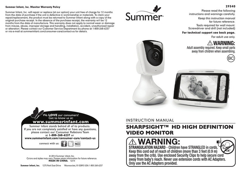 Summer 29340 Sharpsight User manual