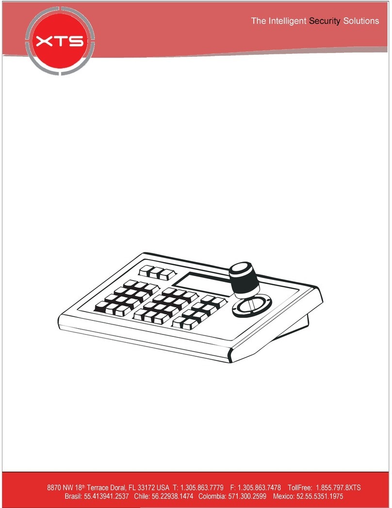XTS KBC-601-IP user manual