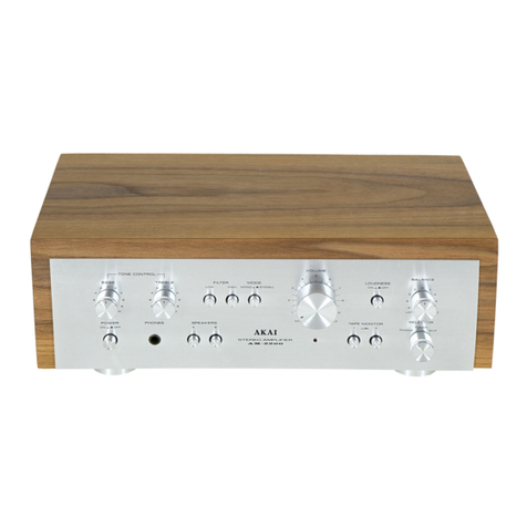 Akai AM-2200 User manual