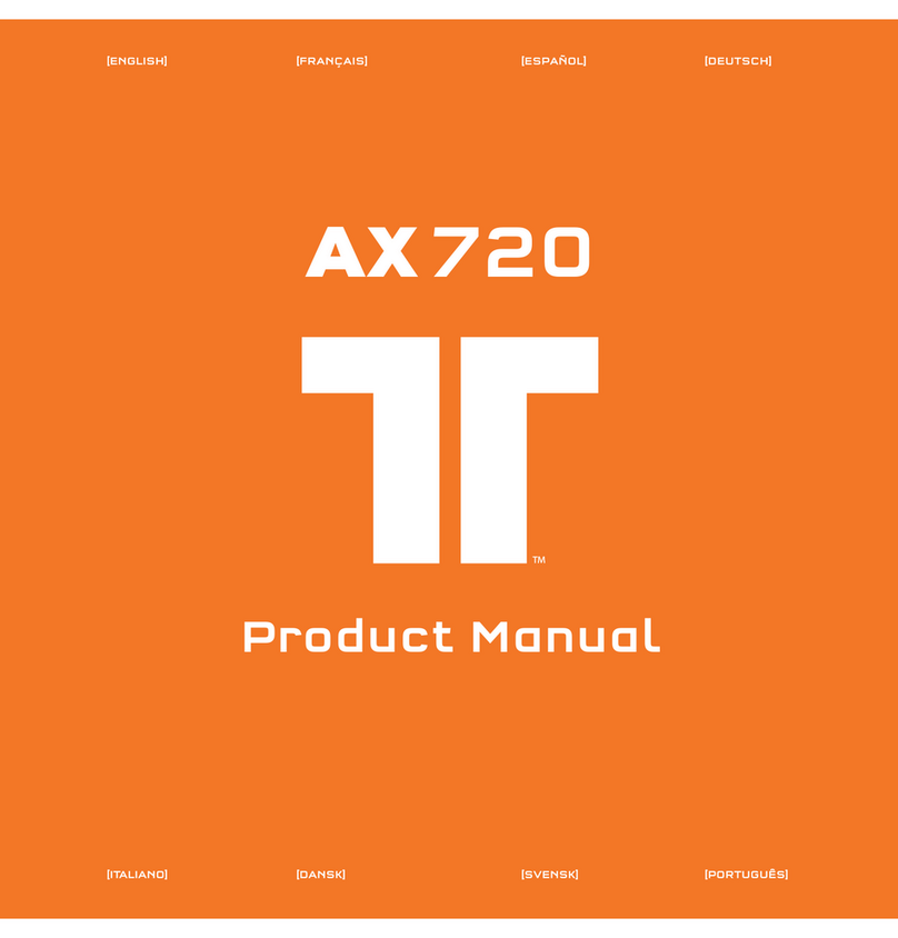 Tritton AX720 User manual
