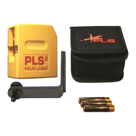 PLS PLS2 Palm Laser User manual