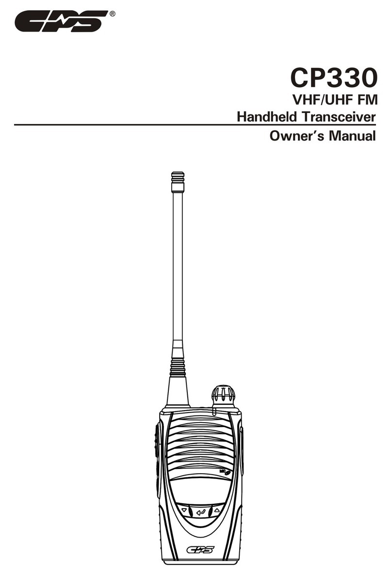 CPS CP330 owner's manual
