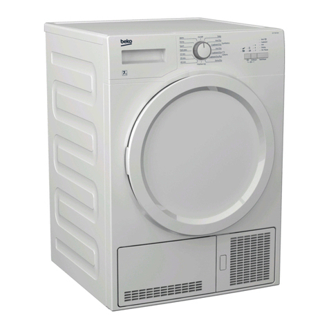 Beko DCY 7202 XW3 user manual