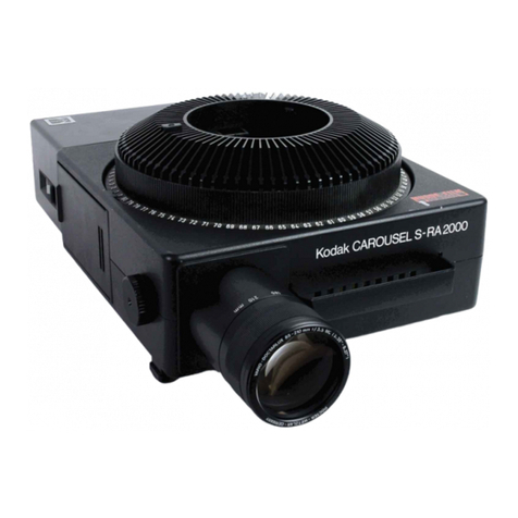 Kodak Carousel S-RA2000 User manual