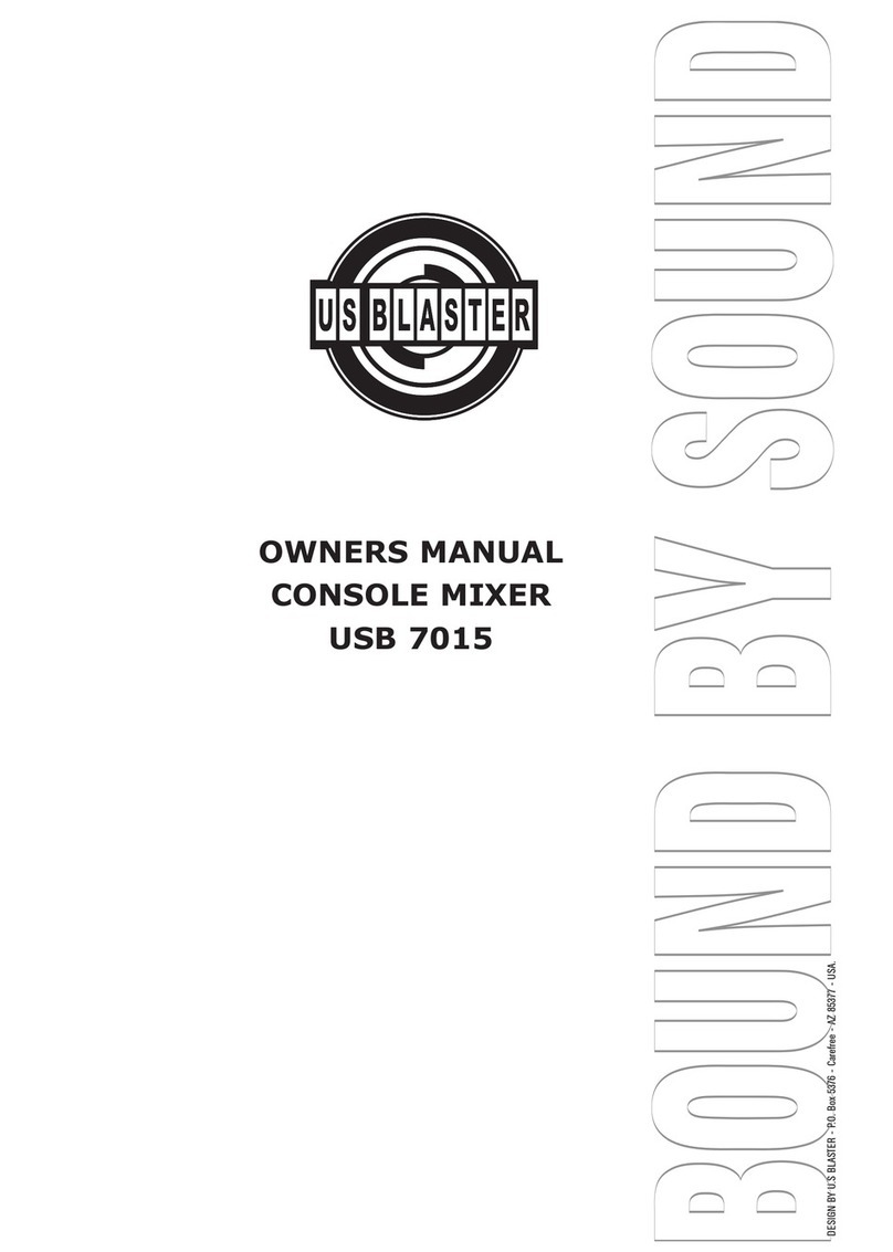 US Blaster USB 7015 owner's manual US Blaster USB 7015 owner's manual
