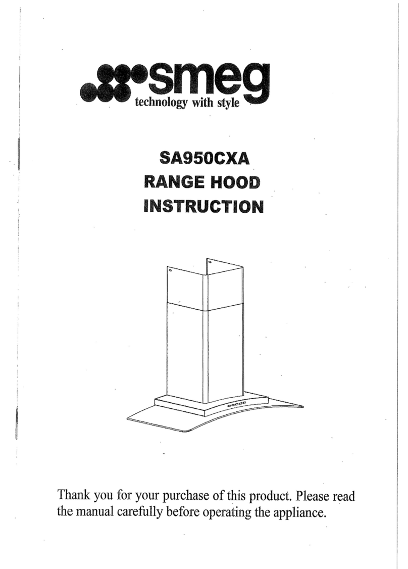 Smeg SA950CXA User manual