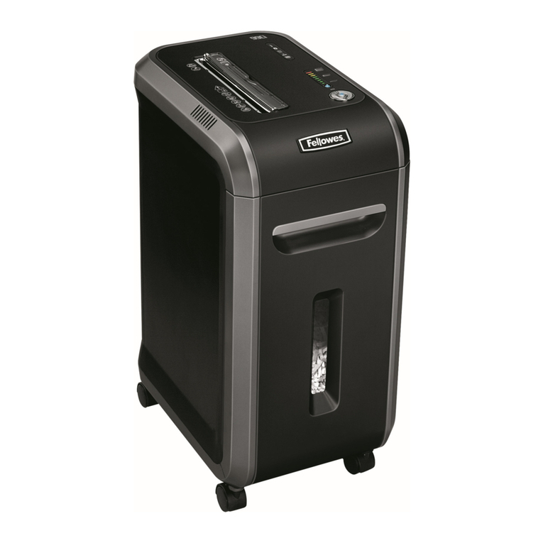 Fellowes POWERSHRED 99Ci User manual
