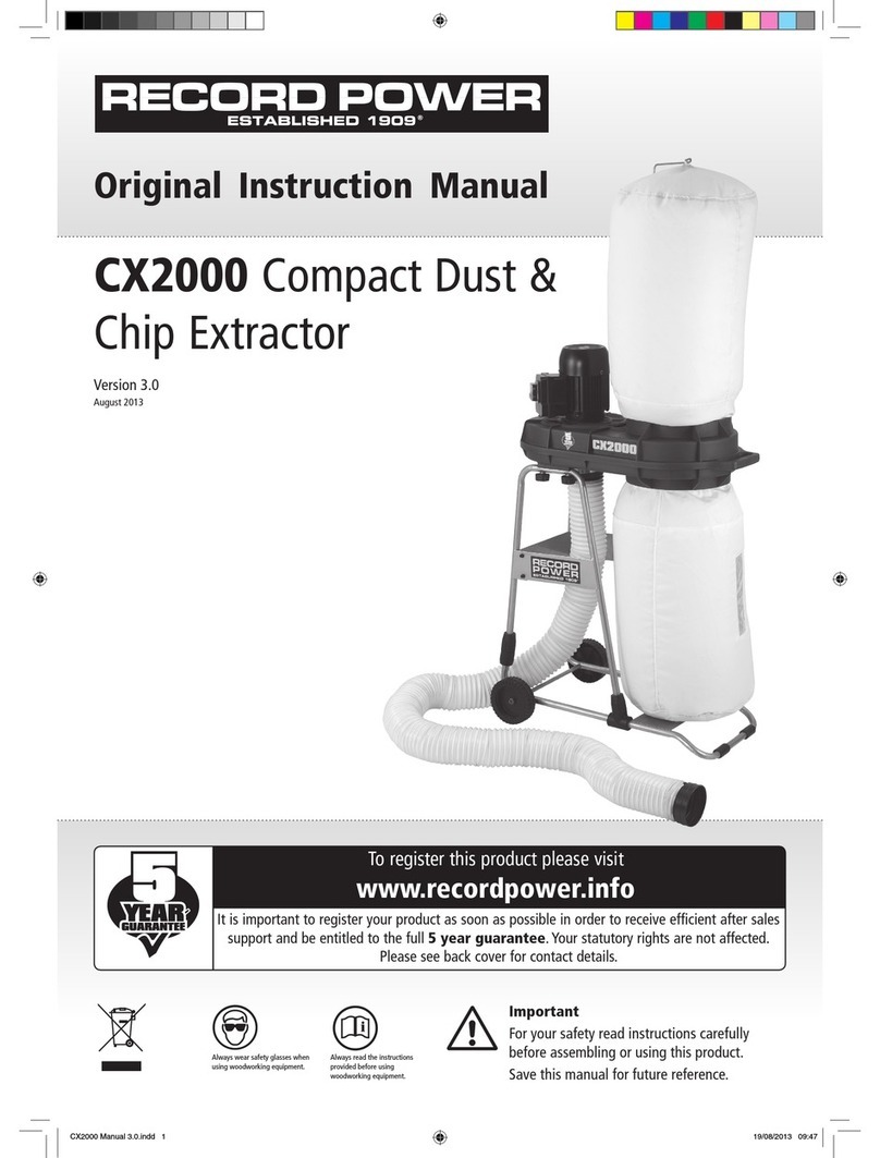 Record Power CX2000 User guide