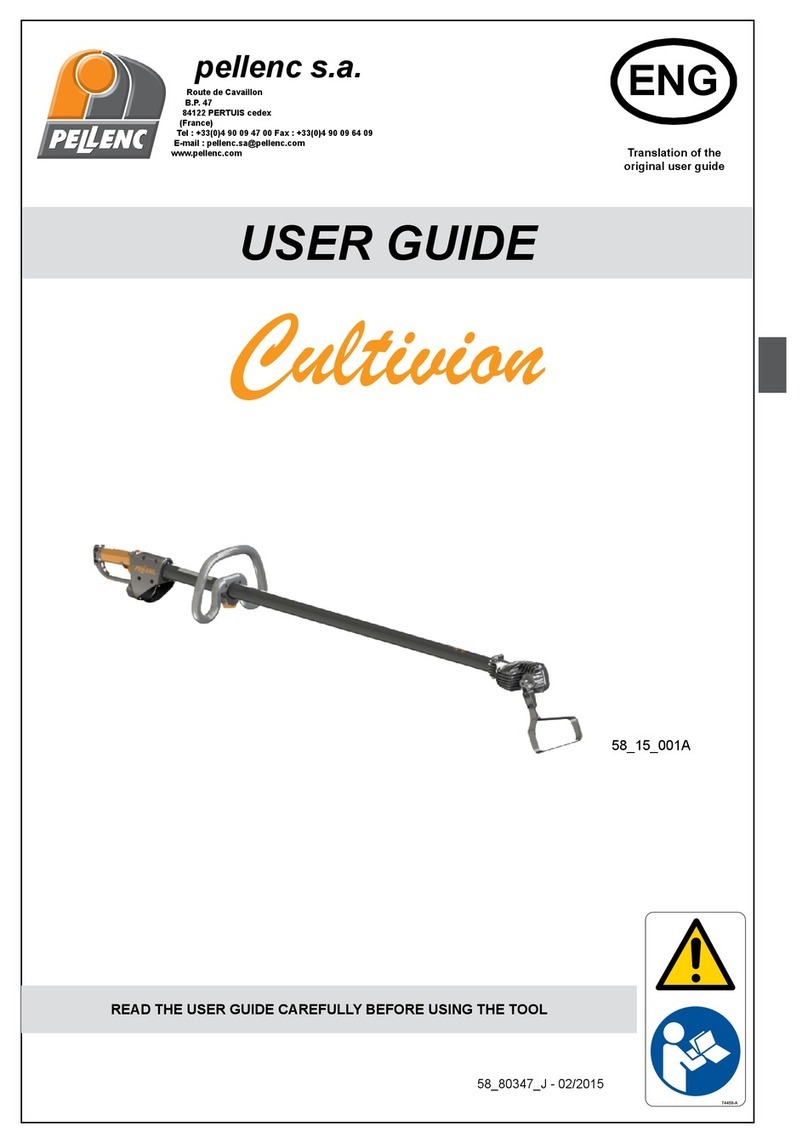 pellenc Cultivion User manual