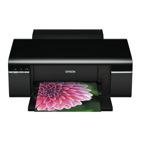 Epson R280 - Stylus Photo Color Inkjet Printer User manual