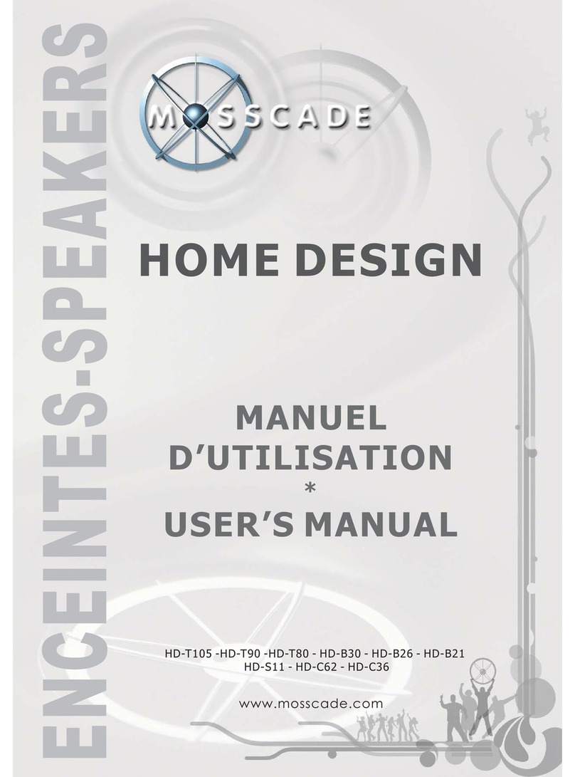 Mosscade HD-C62 user manual