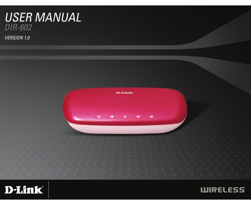 D-Link DIR-602 User manual D-Link DIR-602 User manual