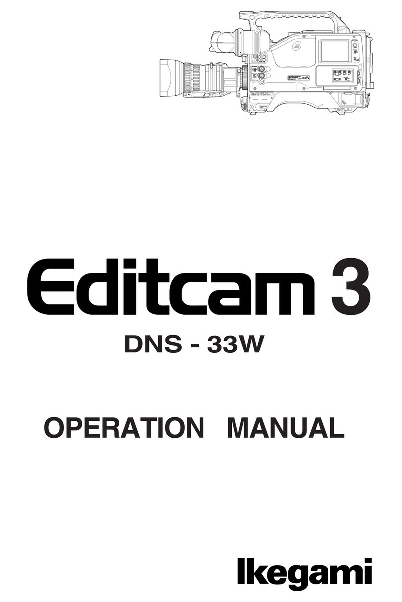 Ikegami Editcam 3 DNS-33W User manual Ikegami Editcam 3 DNS-33W User manual
