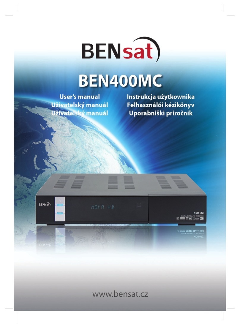 bensat BEN400MC user manual