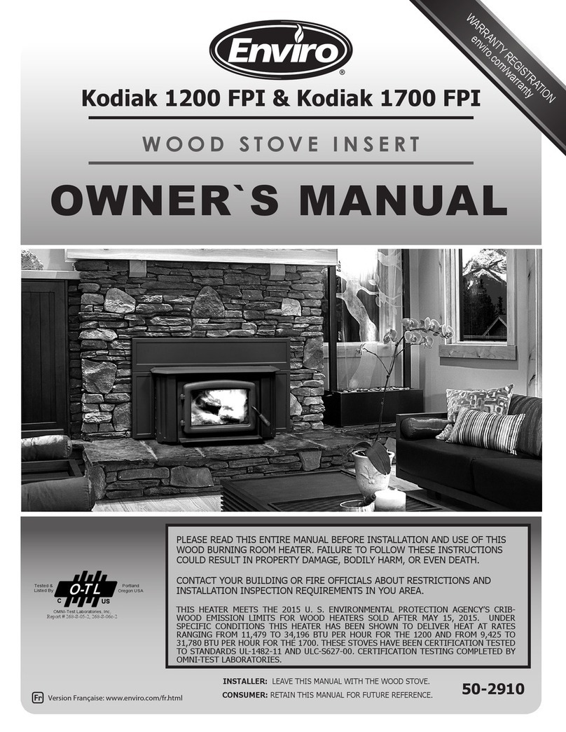Enviro Kodiak 1200 FPI owner's manual