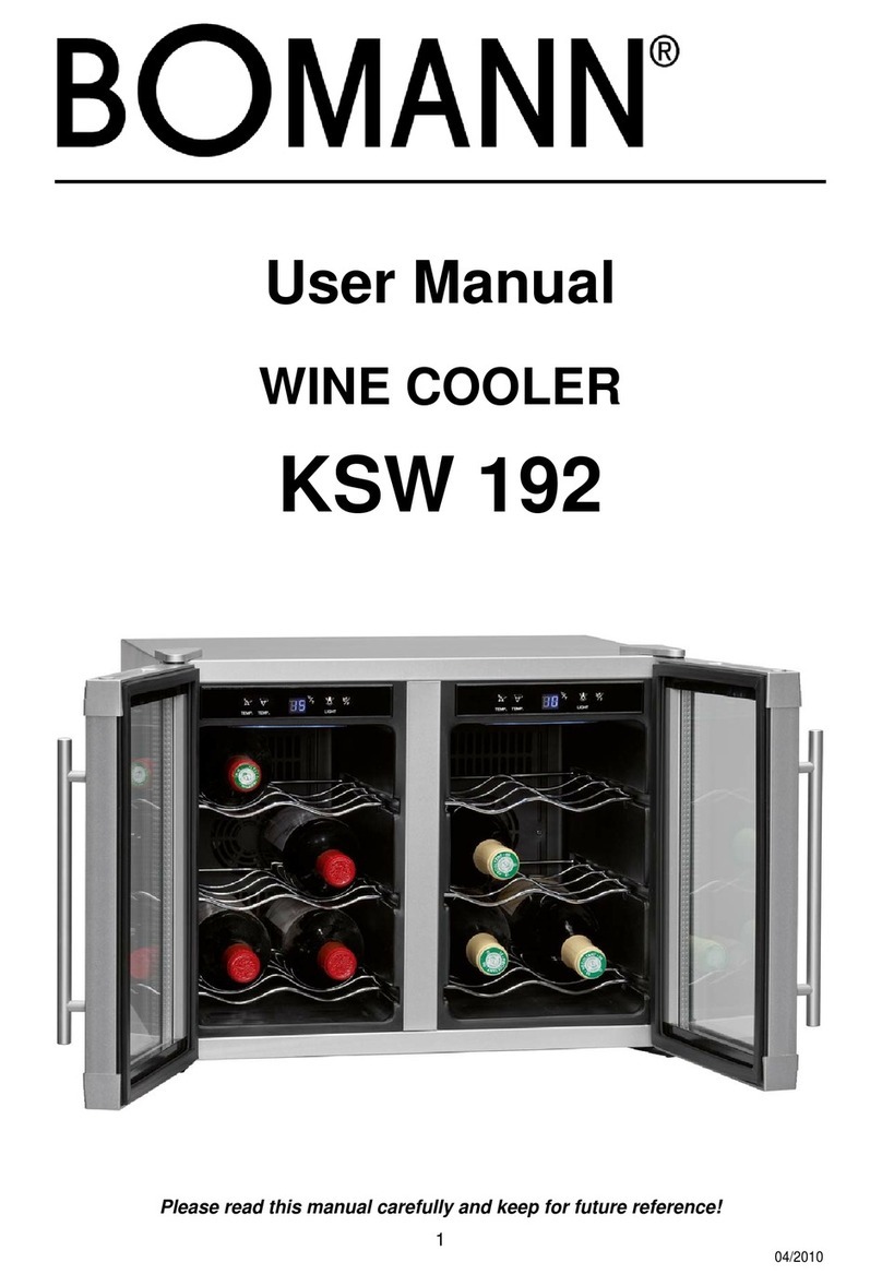 BOMANN KSW 192 user manual