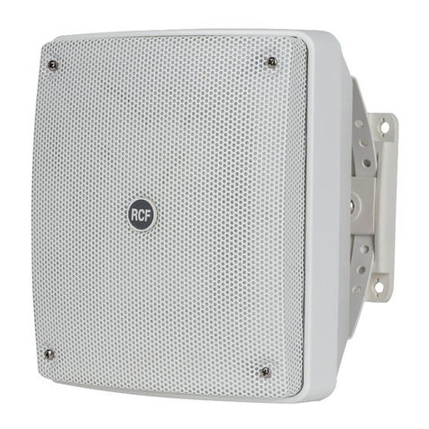 RCF MQ80P User manual