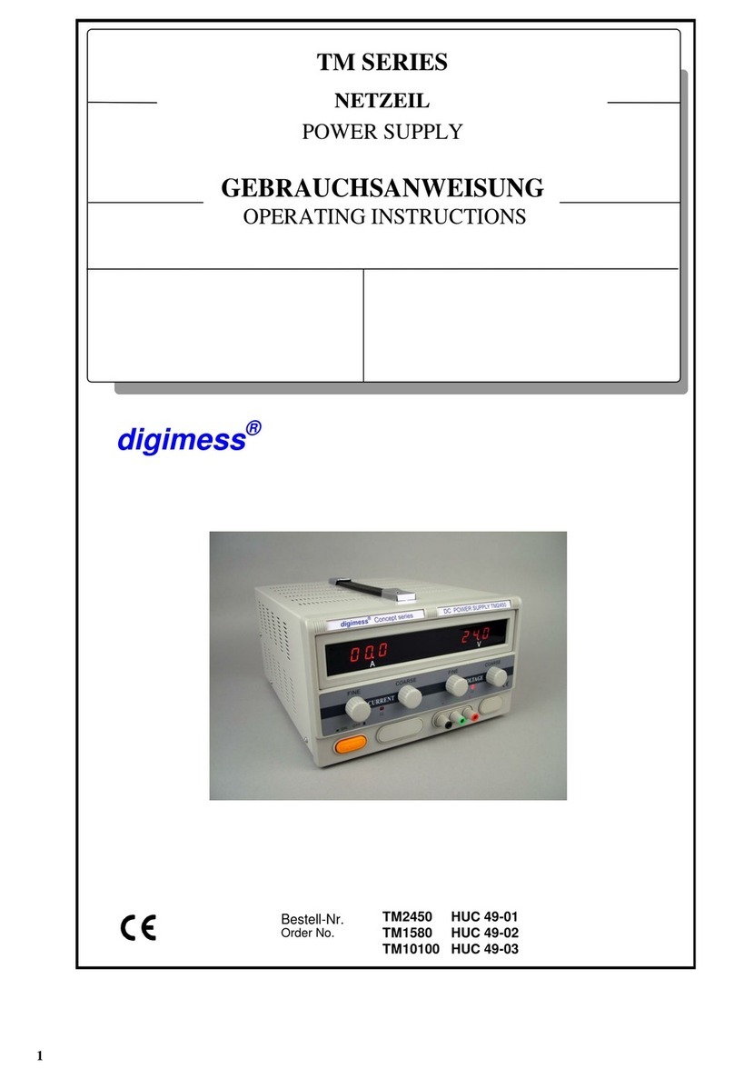 digimess TM2450 operating instructions