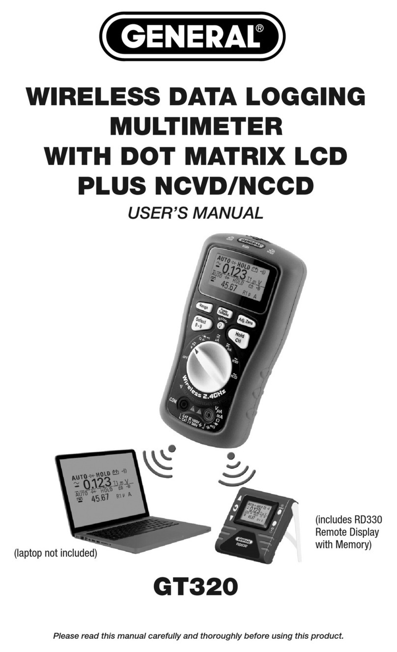 General GT320 user manual