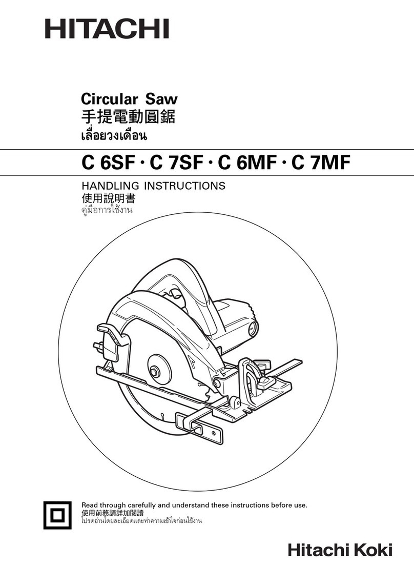 Hitachi C 6SF User manual Hitachi C 6SF User manual
