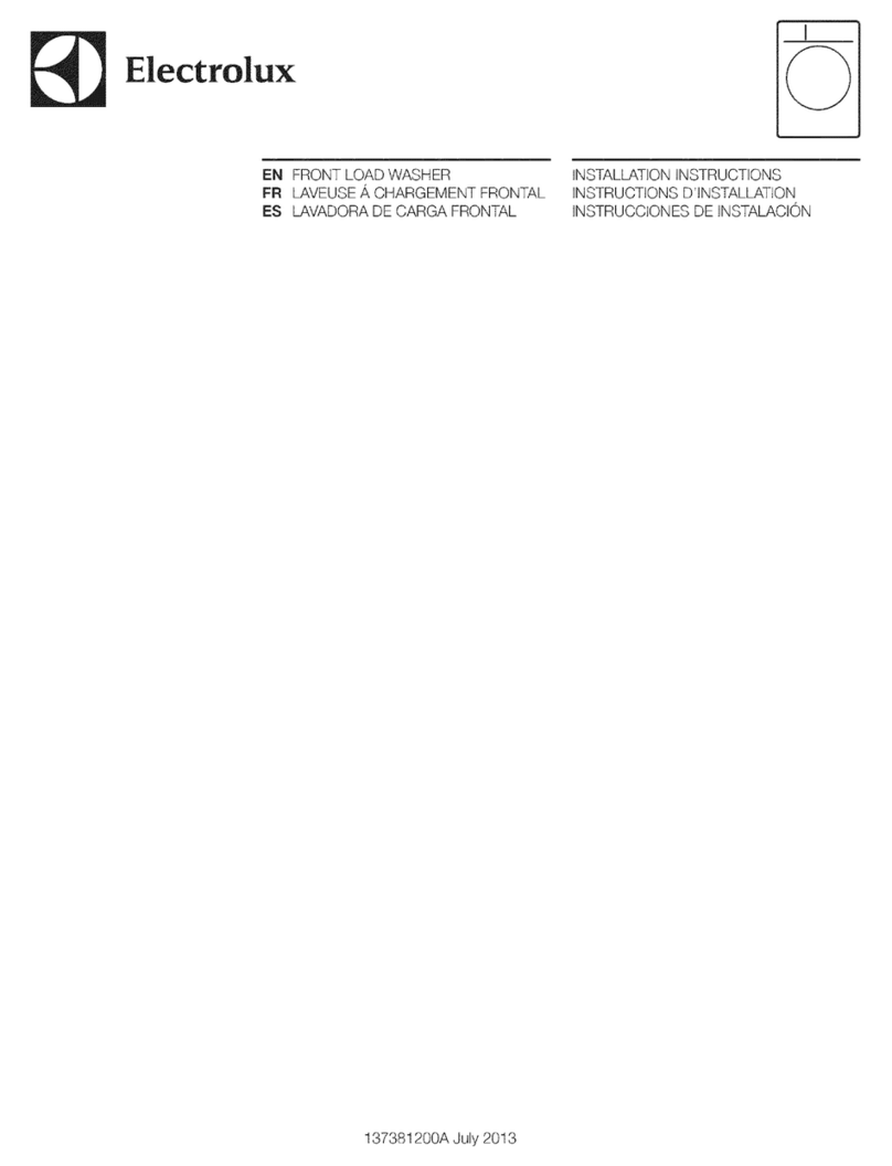 Electrolux EWFLS70JIW1 installation instructions Electrolux EWFLS70JIW1 installation instructions
