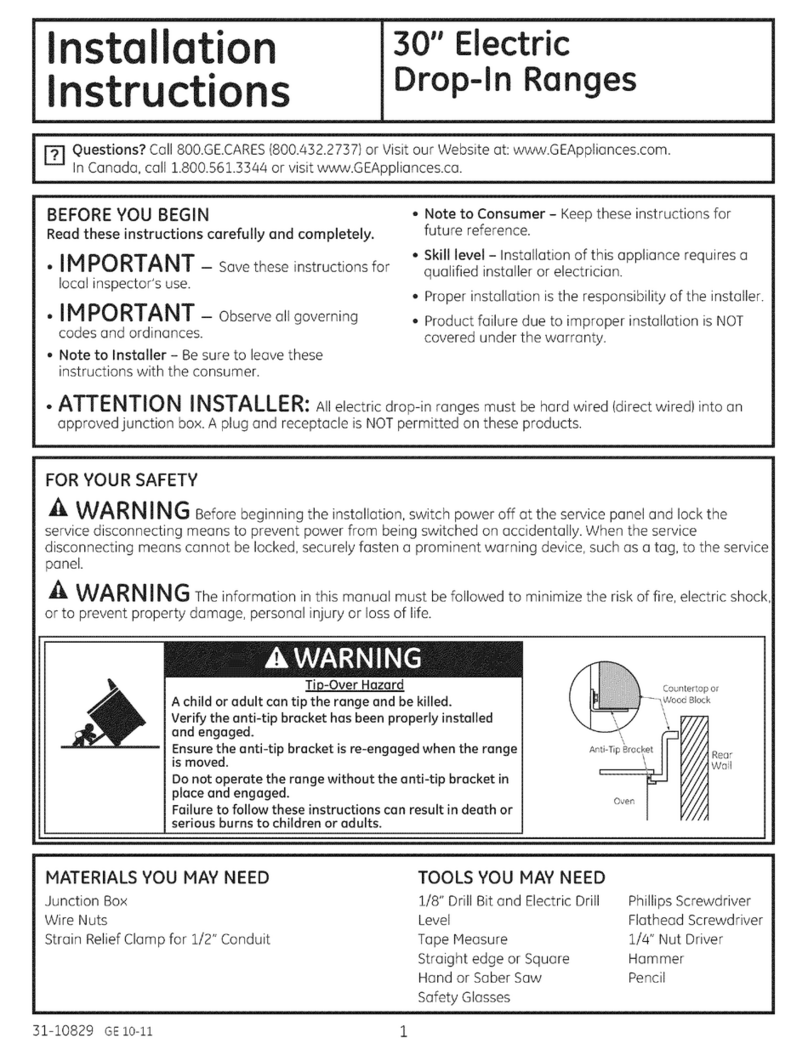 GE JD630DF1WW User manual
