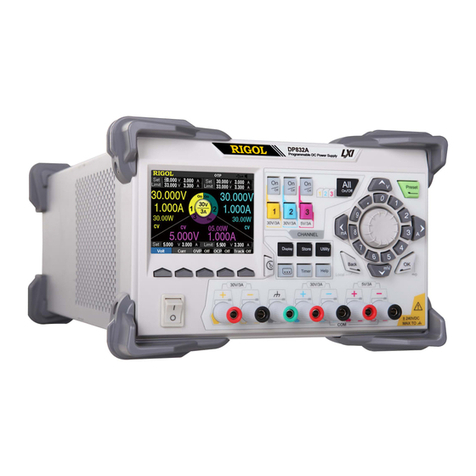 Rigol DP800A Series User manual