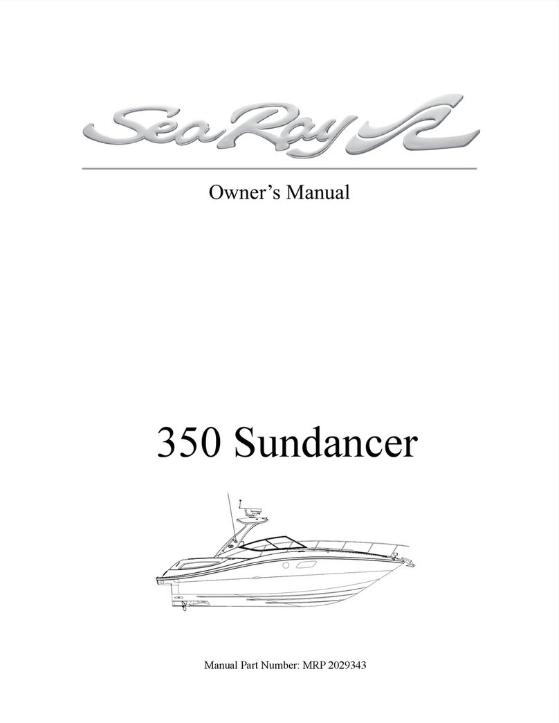 Sea Ray 350 Sundancer User manual Sea Ray 350 Sundancer User manual
