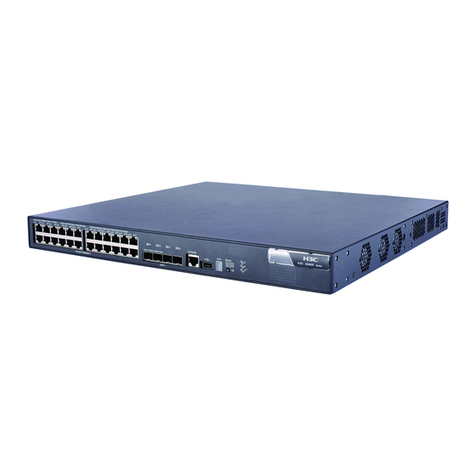 HP A5820X Series User manual HP A5820X Series User manual