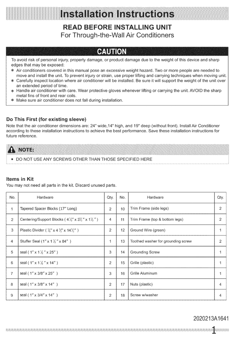 Kenmore 25376085410 User manual